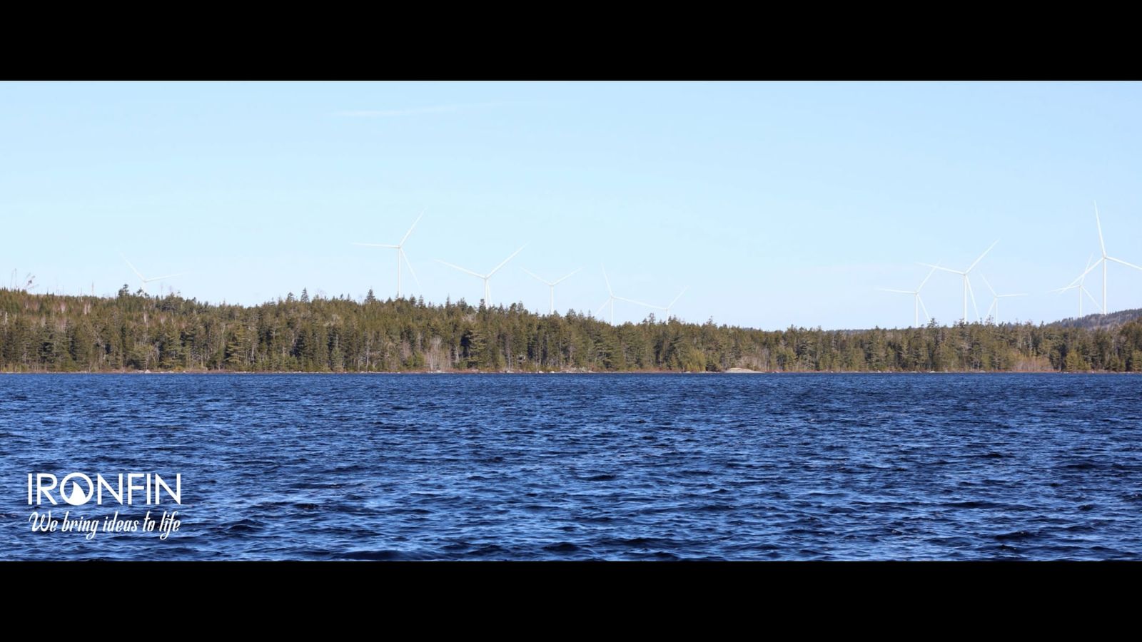 Lakeside site image animated as a motion study
